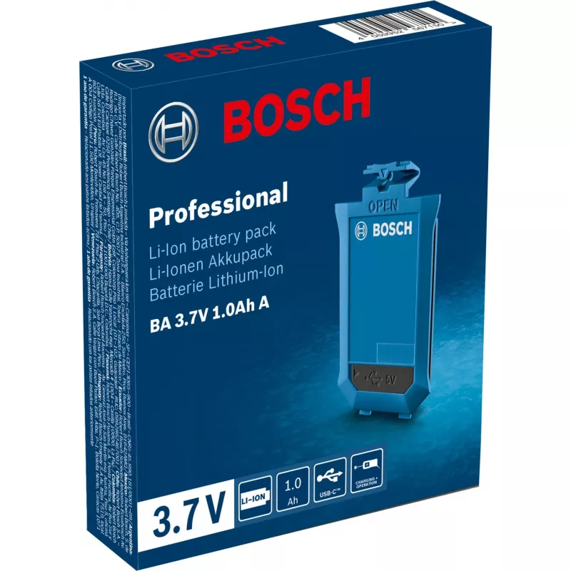 Bosch BA 3.7V 1.0Ah A Professional akku laseretäisyysmittareille