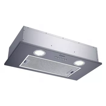 Kalusteisiin asennettava liesituuletin CANDY CBG625/1X, 520 mm leveys, 207 m³/h, hiilisuodatin, kiertosäädin, hopea