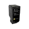 Lexmark 74C2SY0 - värikasetti keltainen - malleihin CS720de, CS720dte, CS725de, CS725dte, CX725de, CX725dhe, CX725dthe