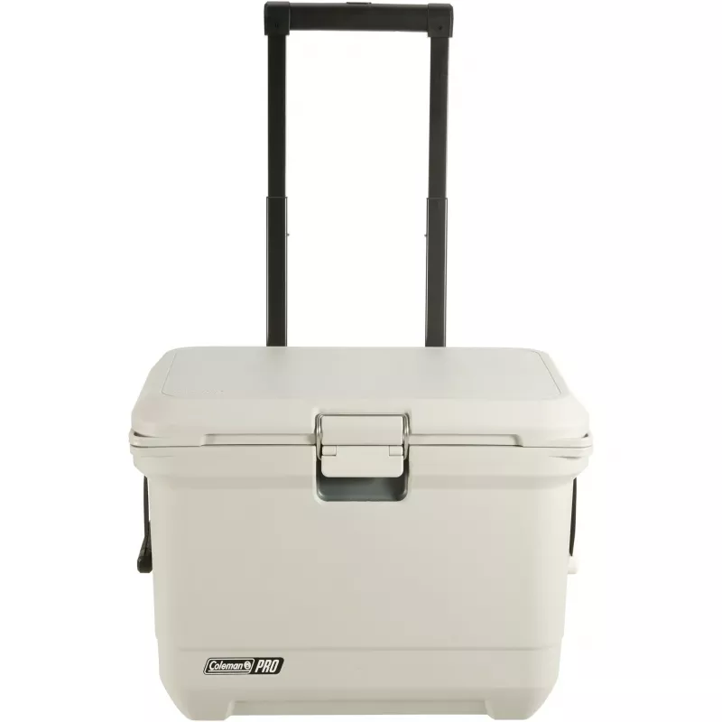 Coleman Pro 55QT Wheeled Cooler Box valkoinen 52L 120h