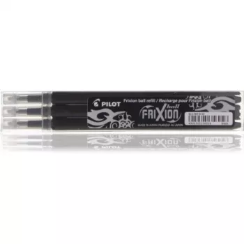 Pilot täyttösarja 3x Frixion musta (BLS-FR7-B-S3) (BLSFR7BS3)