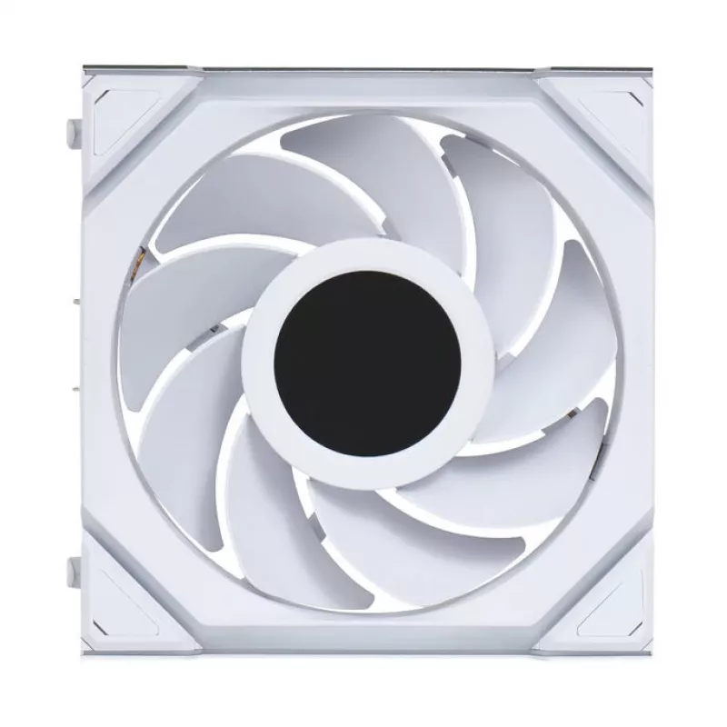 Lian Li UNI FAN SL Wireless LCD 120 Reverse Blade kotelotuuletin, ARGB, PWM, 120 mm, valkoinen