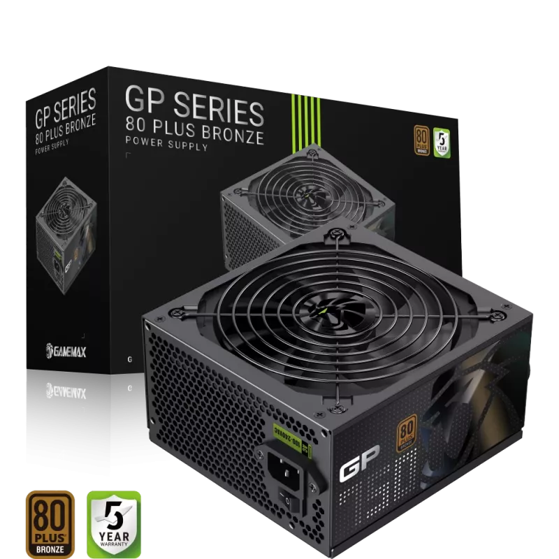 Gamemax-virtalähde, 80 PLUS, Bronze | GP 750B | 750 W