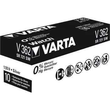Kertakäyttöparisto Varta V362