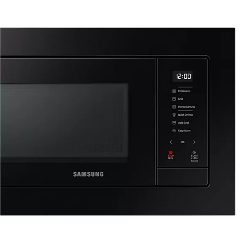 Kalusteisiin asennettava mikroaaltouuni Samsung MG23A7318CK/E2, 23 l, 800 W