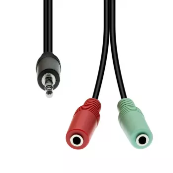 Kaapeli ProXtend 4-Pin 2×3-Pin M-F M42XM3F-003, 1 m, musta