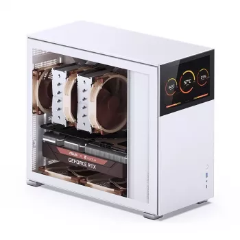 PC-kotelo Jonsbo D41 STD Midi Tower valkoinen