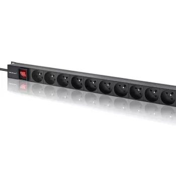 Pistorasia RACK 16A PDU, 16xFRENCH, pystysuora
