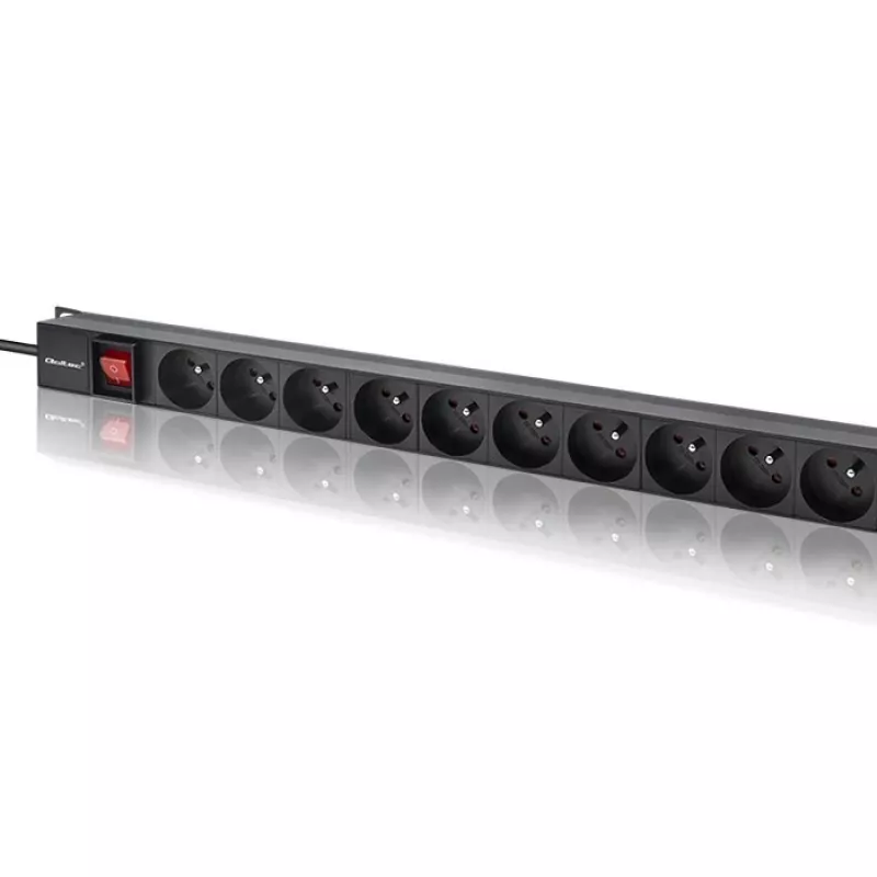 Pistorasia RACK 16A PDU, 16xFRENCH, pystysuora
