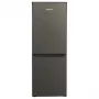 Jääkaappi-pakastin MPM MPM-215-KB-39/E — 215 l, pakastin alhaalla, Dark Inox, vaihdettavat oven kätisyydet, LED-valaistus