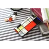 iKins suojakotelo Apple iPhone 8/7 Mondrian musta