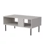 Sohvapöytä Cama LUCCA penkki/pöytä 100x55x46 cashmere, suorakaiteen muotoinen harmaa pöytälevy