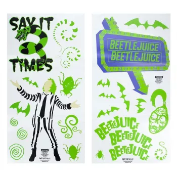Seinätarra Paladone Beetlejuice Design PP13439BJ – koristeellinen seinätarrasarja