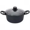 Kattila BALLARINI 75002-920-0 pyöreä musta alumiini 20 cm