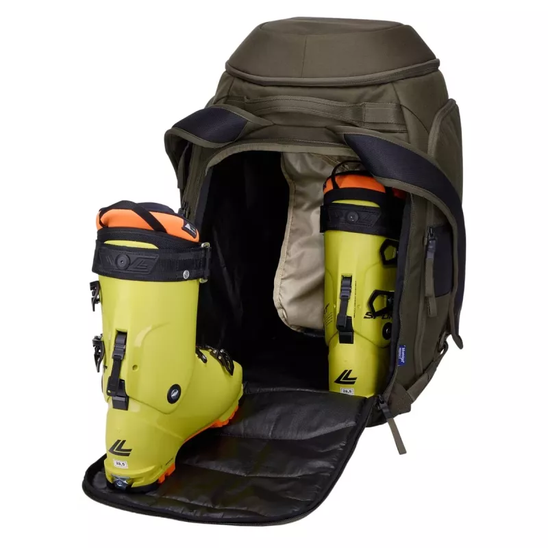 Thule 5157 Roundtrip vierivä laskettelu- ja lumilautailukenkäreppu 60L Deep Khaki