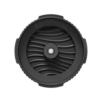 AeroPress Flow Control -suodatinkansi kahvinkeittimen kansi musta