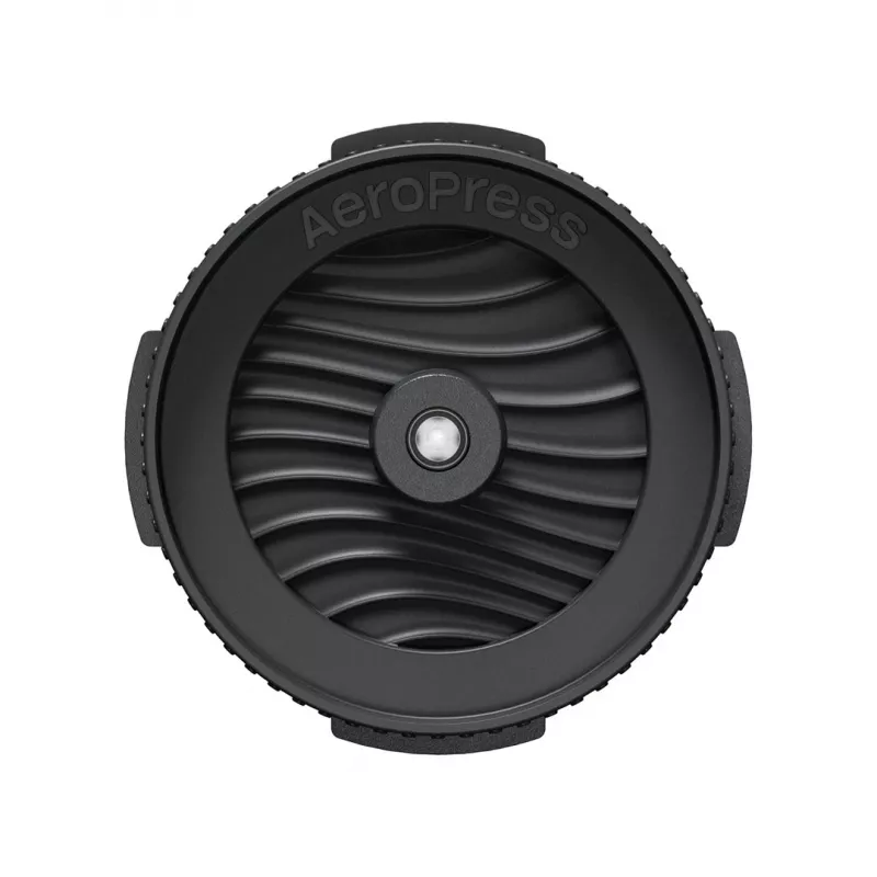 AeroPress Flow Control -suodatinkansi kahvinkeittimen kansi musta