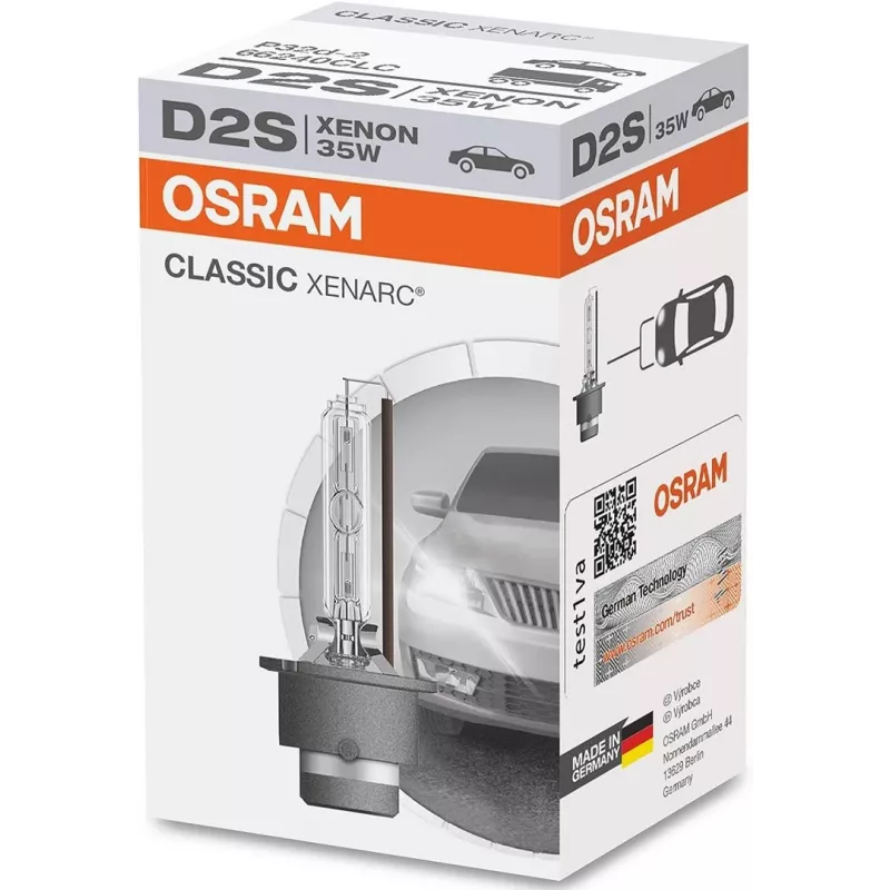 Osram 66240CLC auton lamppu D2S 35 W xenon