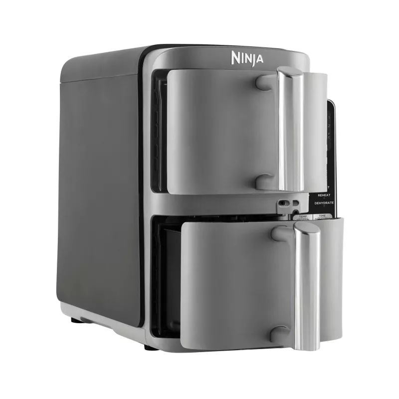 Ninja Double Stack XL kiertoilmakypsennin 2 lokeroa lämpötila-anturilla SmartCook 9,5 L SL451EU