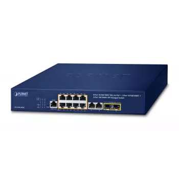 Hallittava kytkin PLANET GS-4210-8P2C 8-porttinen L2/L4 Gigabit Ethernet PoE