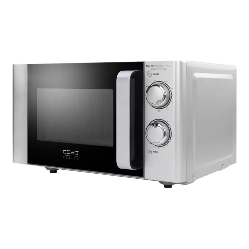 Caso | Ecostyle Ceramic | 03316 | vapaasti seisova | 700 W | grilli | hopea