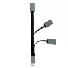 USB-C 3.1 -keskitin 3-porttinen
