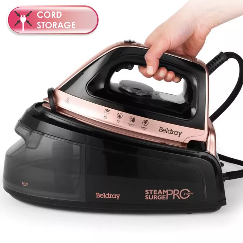 Beldray BEL01137TTVDE 2400 W höyryasema Steam Surge Pro