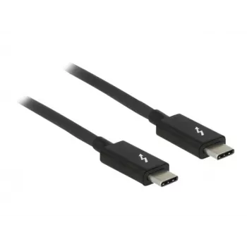 Thunderbolt-kaapeli DeLOCK 84845 1 m 20 Gbit/s musta