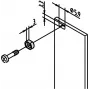 SCHROFF HÜLSE MESSING M2,5 VERNICKELT (10ST./KIT) - telineen lisävaruste (21100659)