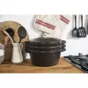 Staub La Cocotte 4,2 L pyöreä valurautainen haudutuspata