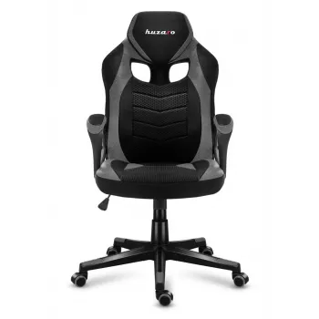 Huzaro FORCE 2.5 harmaa MESH pelituoli, verkkopenkki, musta, harmaa