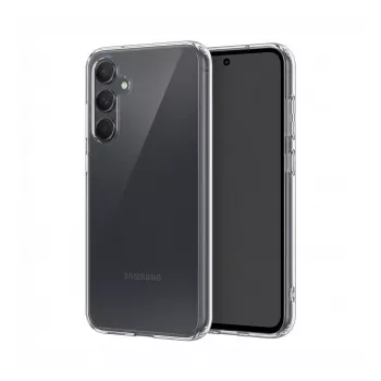PEDEA Soft TPU -kotelo Samsung Galaxy A55 5G, kirkas *BULK