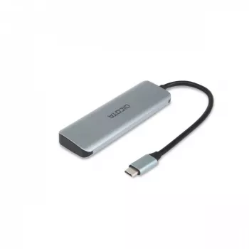 USB Type-C -keskitin DICOTA D32061 10000 Mbit/s hopea