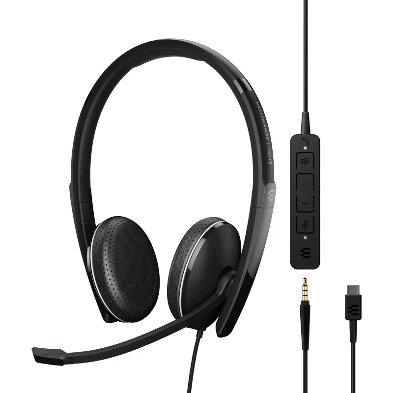 EPOS ADAPT 165T USB-C II kuulokemikrofoni musta