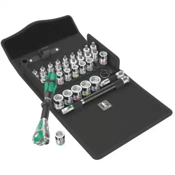 Wera 05003536001 8100 SB All-in Zyklop Speed räikkäsarja, 3/8 inch, 35 kpl