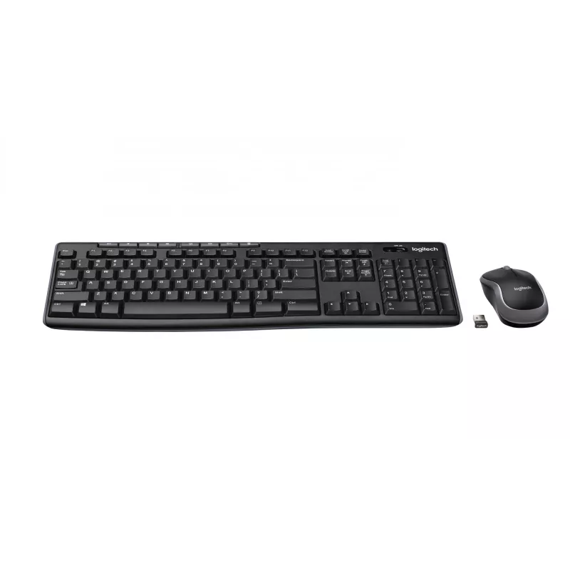 Logitech Wireless Combo MK270 – näppäimistö-hiiri-sarja – langaton – 2,4 GHz – ranska (920-004510)