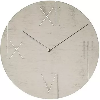 NeXtime kello 3104wi Galileo, Ø43 cm, seinäkello, vanha valkoinen