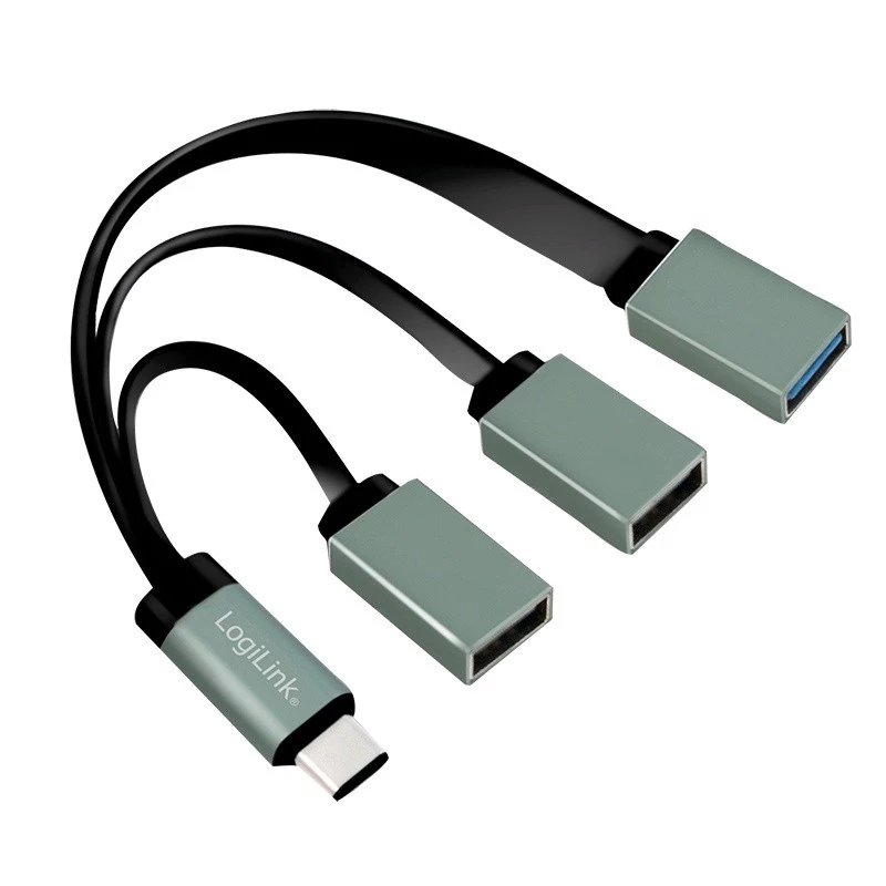 USB-C 3.1 -keskitin 3-porttinen