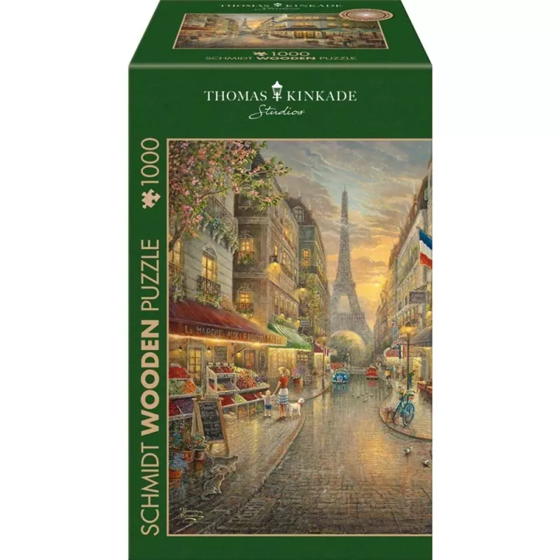 Puupalapeli Thomas Kinkade Studios: Malerisches Paris (1000 palaa)