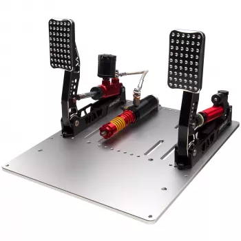 Simagic P2000 Hydraulic 2-polkimen sarja, 200KG Loadcell - Crimson Edition