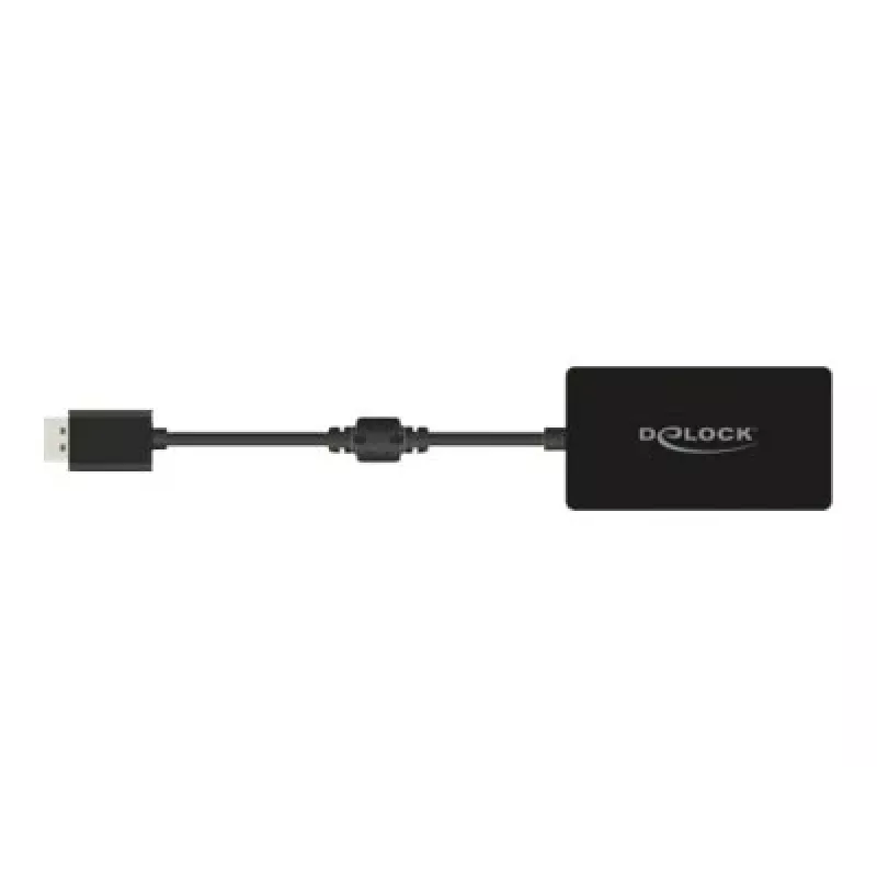 DeLOCK 0.16m DisplayPort/VGA+HDMI+DVI VGA (D-Sub)+ HDMI + DVI musta