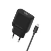 Laturi 30W USB-C - Lightning Beline Beli02174 mustalla kaapelilla