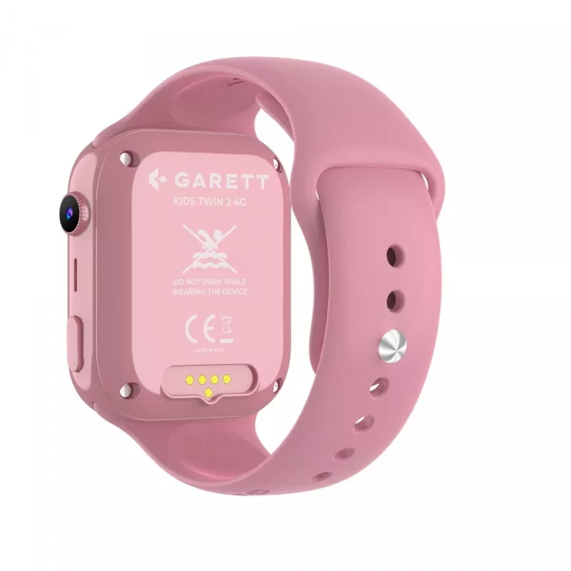 Garett Kids Twin 2 4G lasten älykello, 1,83" IPS, GPS, pinkki