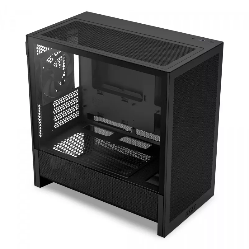 NZXT H3 Flow Micro ATX Airflow -kotelo - musta