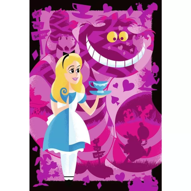 Ravensburger 13374 palapeli 300 palaa sarjakuvat Alice