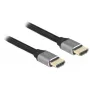 Delock Ultra High Speed HDMI-kaapeli 48 Gbps 8K 60 Hz harmaa 2 m sertifioitu