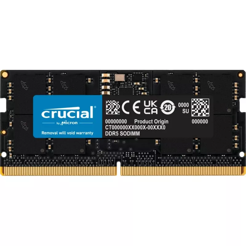 Crucial CT24G56C46S5 DDR5-5600 24 GB SO-DIMM -muisti, CL46