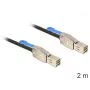 DeLOCK 83395 Serial Attached SCSI (SAS) -kaapeli 2 m musta