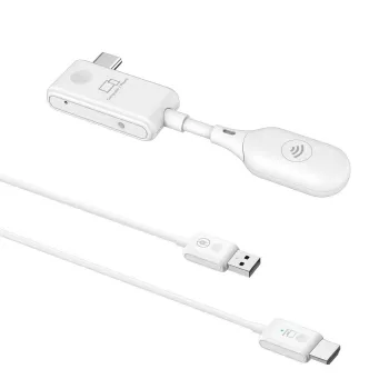 Langaton HDMI-dongle OPTOMA W3P00000021 (WHD221 EZ Cast Mate) – HDMI/USB-C-liitettävyys