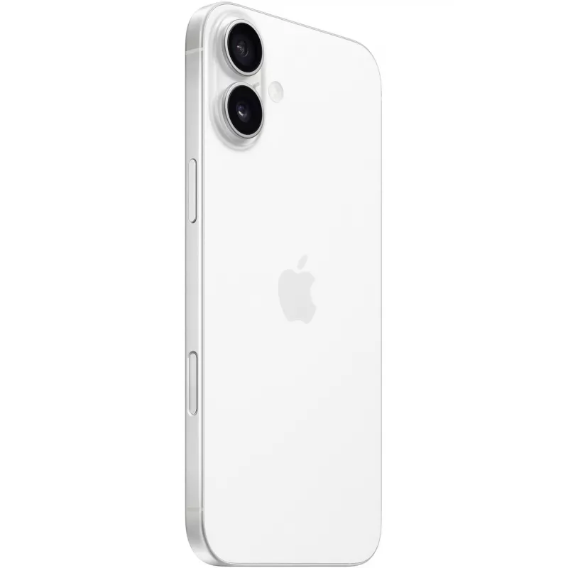 Apple iPhone 16 Plus älypuhelin, 512 GB, 8 GB RAM, 6,7" 2796x1290, A18, 48 MP kaksoiskamera, Dual SIM (nano-SIM + eSIM), iOS 18, valkoinen